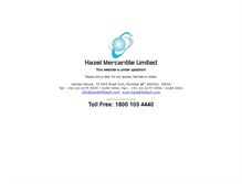 Tablet Screenshot of hazel.in